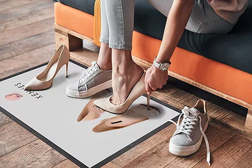 Werbeteppich mit Logo, Promo Star Fußmatte