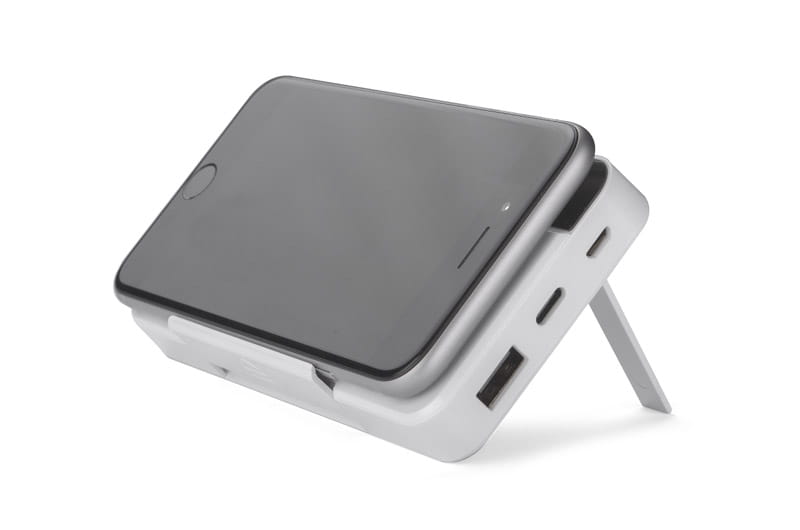 Power bank STAND 10000 mAh biały