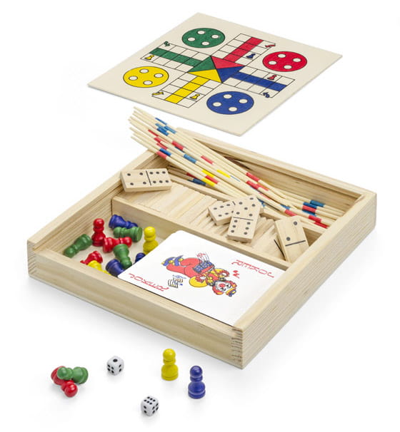 4-in-1 Spieleset CATRO beige (natur)