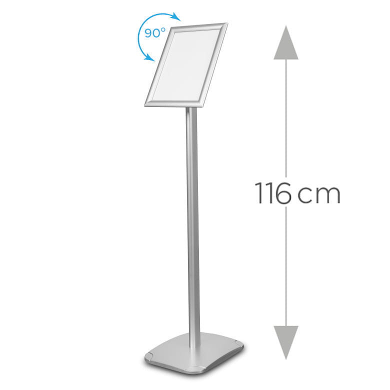 PROMENADE A4 Menu Display Stand, A4 Frame Information Display Stand for Restaurant Catering for Hotel Menu Board