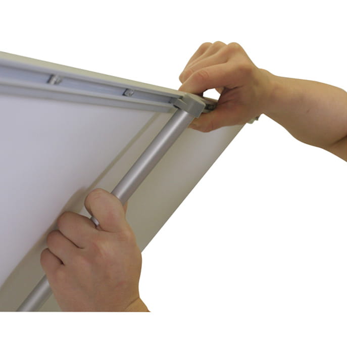 Orient Roll-up 120 x 200 cm rolled advertising stand with a printout