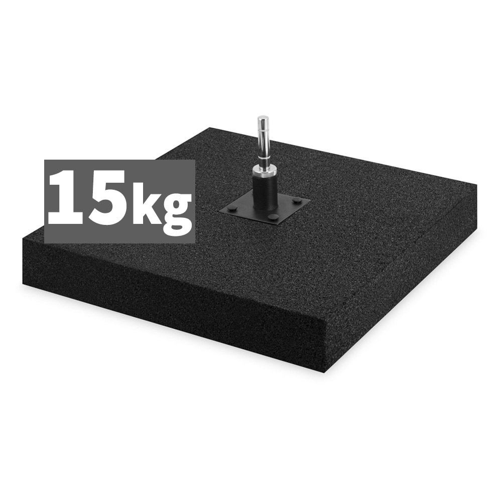 Podstawa gumowa 10 kg z rotatorem do flagi winder