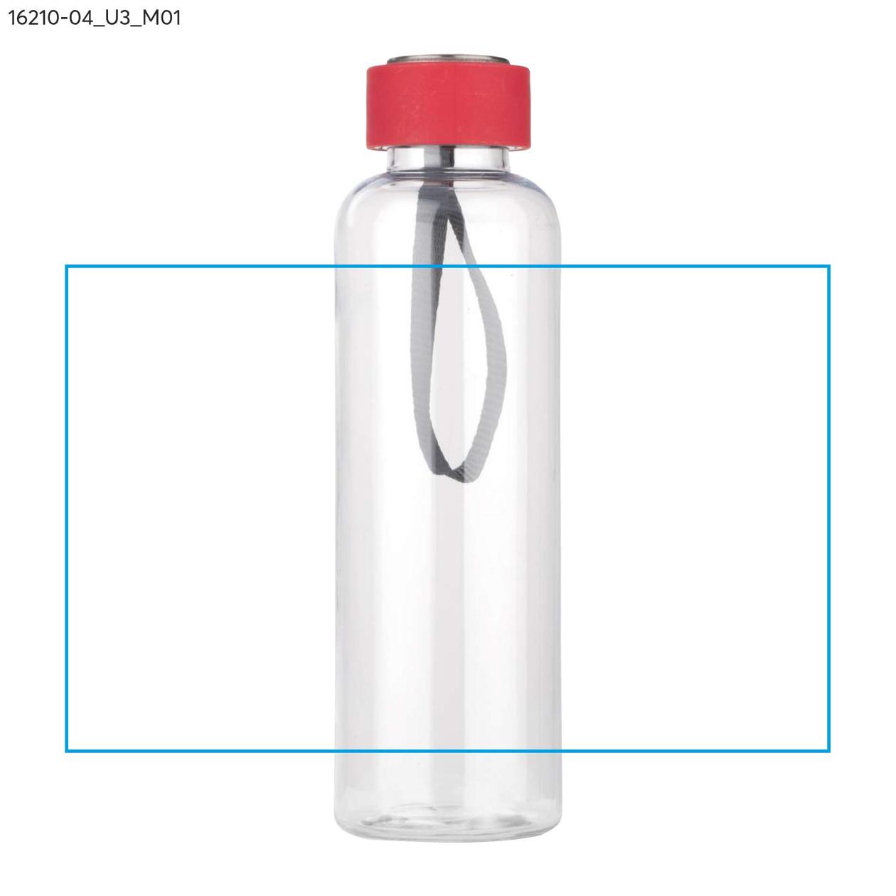 Butelka CLEAR 500 ml czerwony
