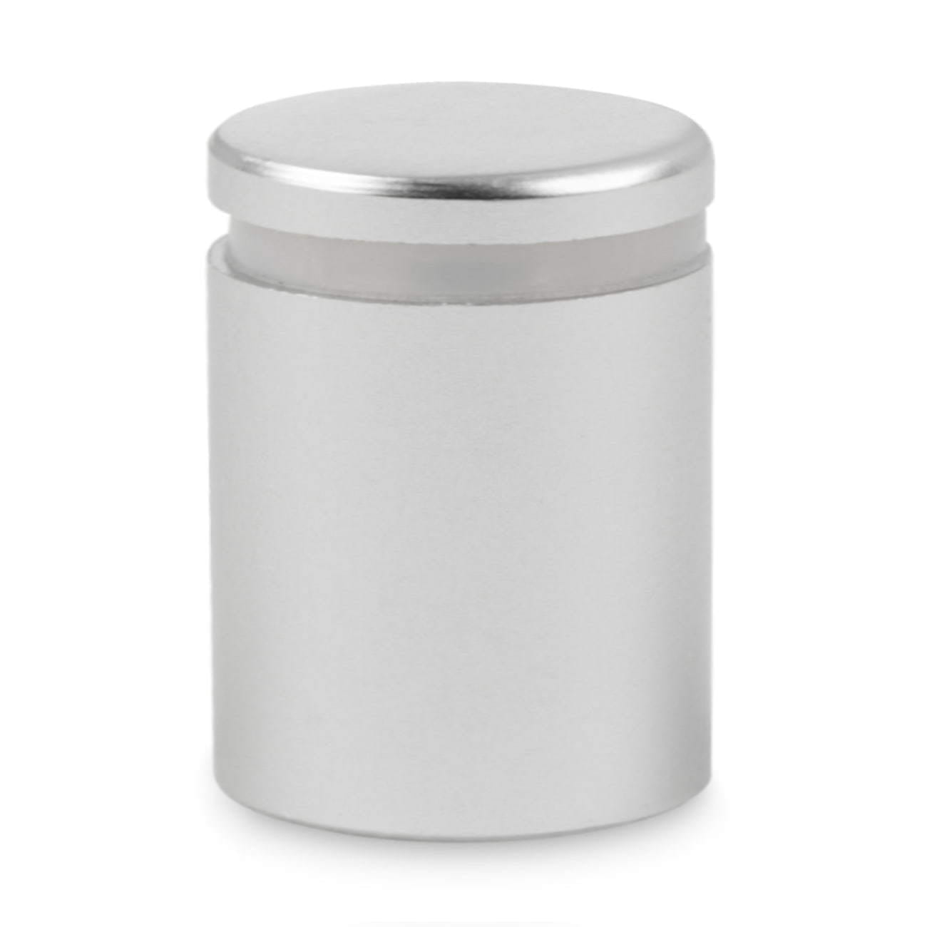 Dystans montażowy 25mm Ø Aluminium Srebrna Satyna 25x19