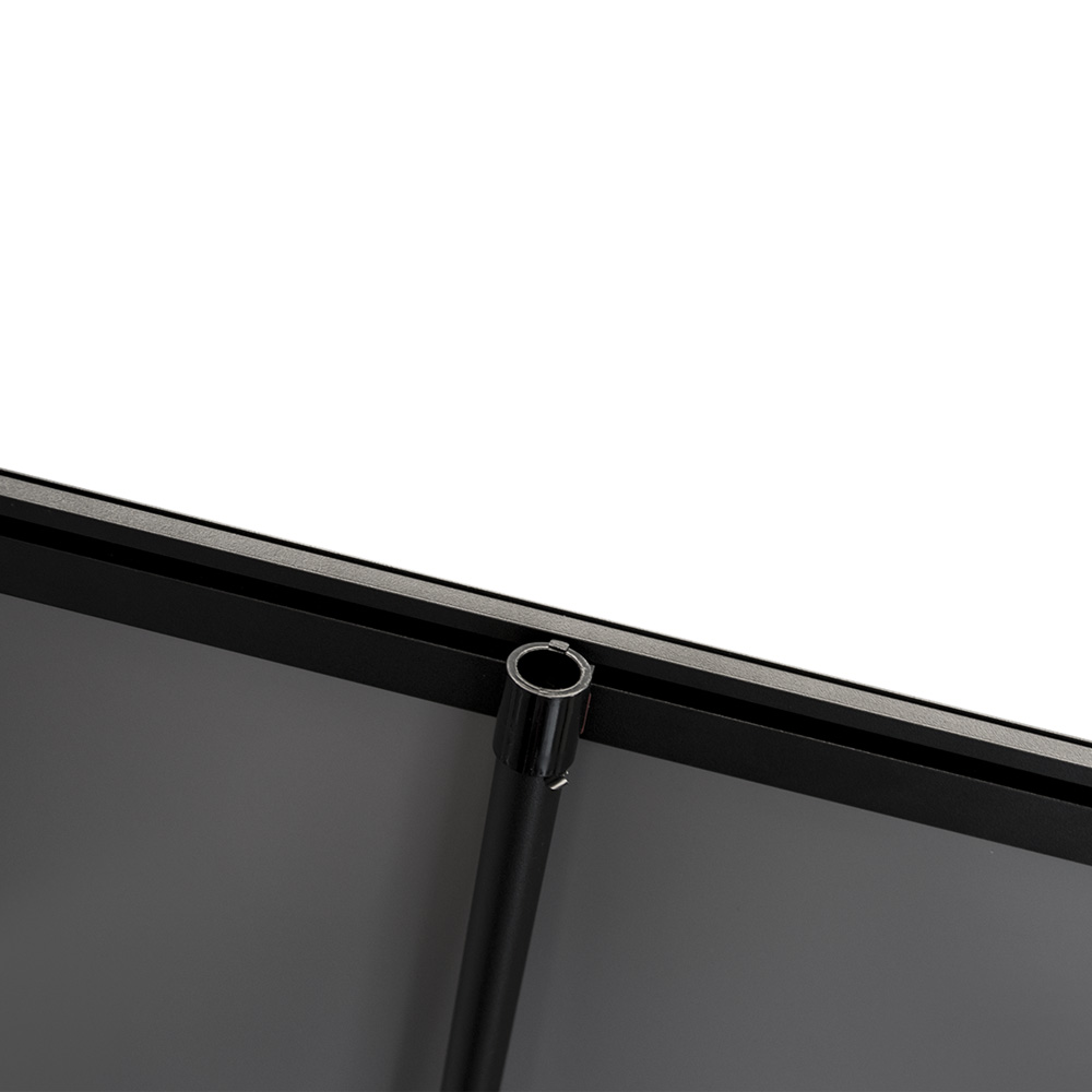 Rollup Mondo Black 150 x 200 cm