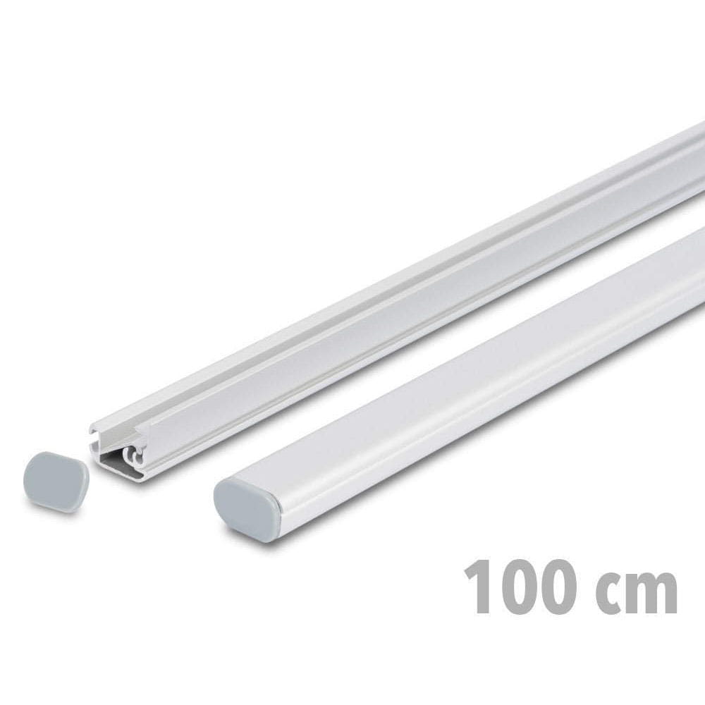 TWIN 100 cm - Advertising banner strips on the Express Clip clamp