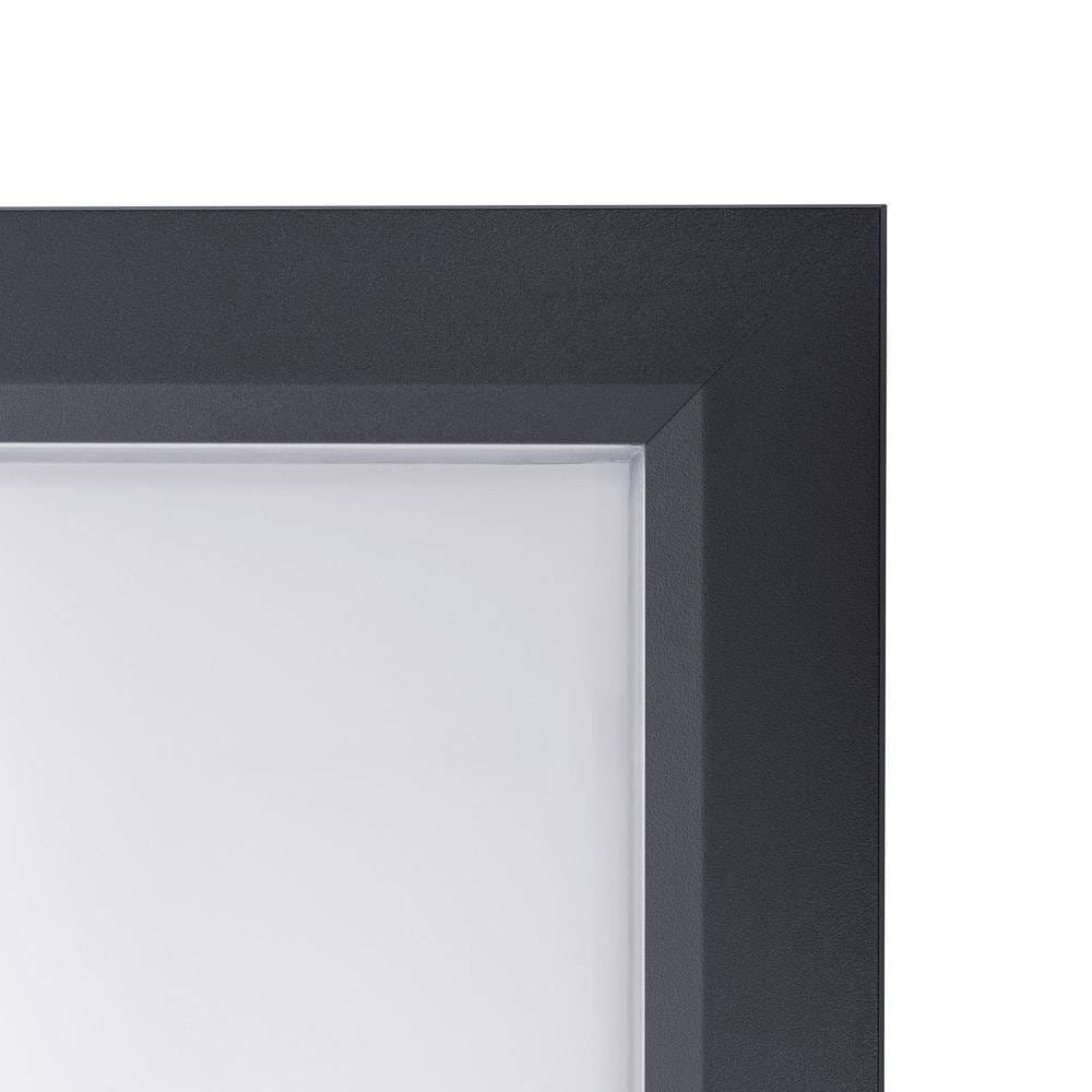 Gablota magnetyczna SLM 18xA4 130x91 cm z certyfikatem trudnopalności B1 zamykana na kluczyk do użytku zewnętrznego gablota zewnętrzna gablota ogłoszeniowa gablota informacyjna tablica ogłoszeń tablica informacyjna ogniotrwała antracyt