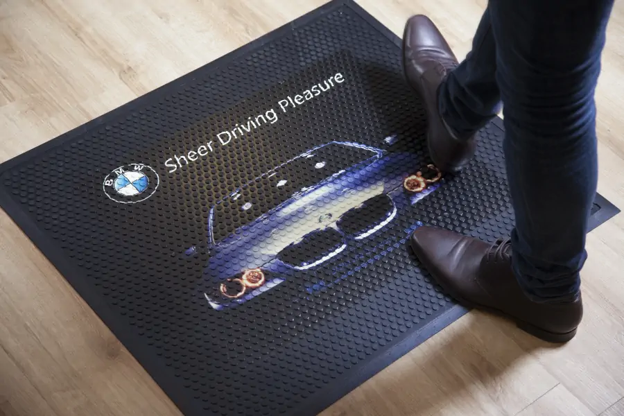 Gummifußmatte, Fußmatte