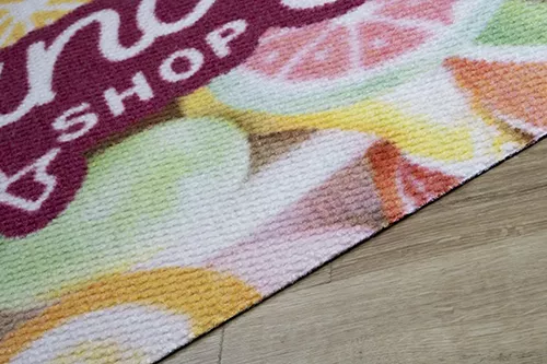 Teppichmatte mit Logo, Universal Guard Brush Fußmatte