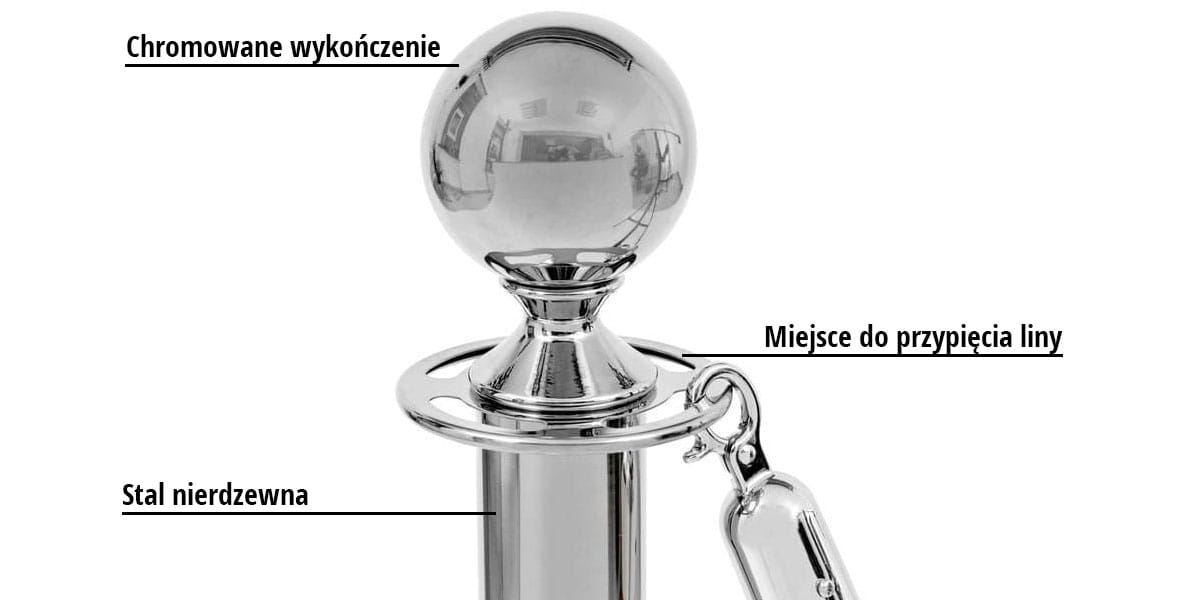 Słupek odgradzający wysokiej jakości